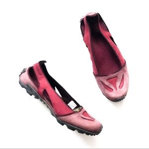 Merrell Oceania Shoes Vibram® Burgundy Suede